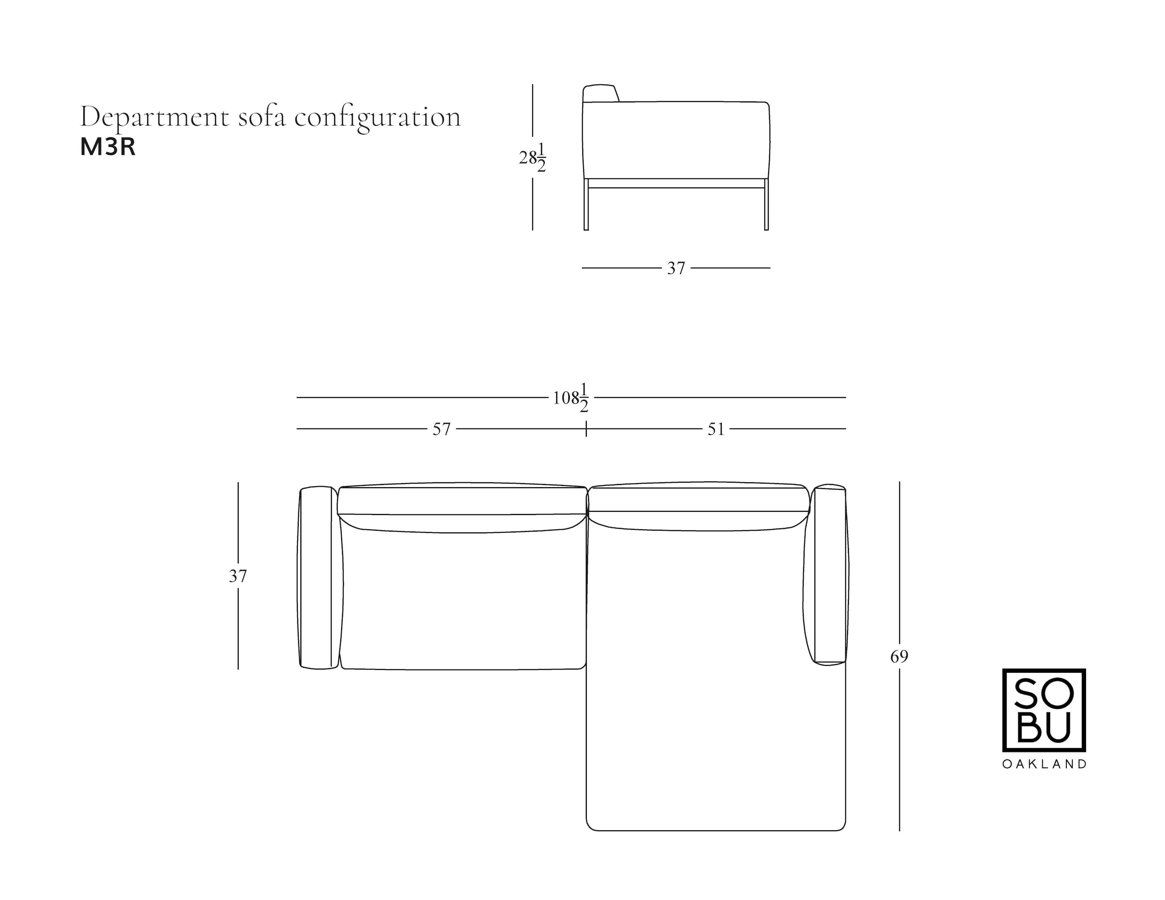 Department Modular Sofa | Fabric • M3 - Image 8