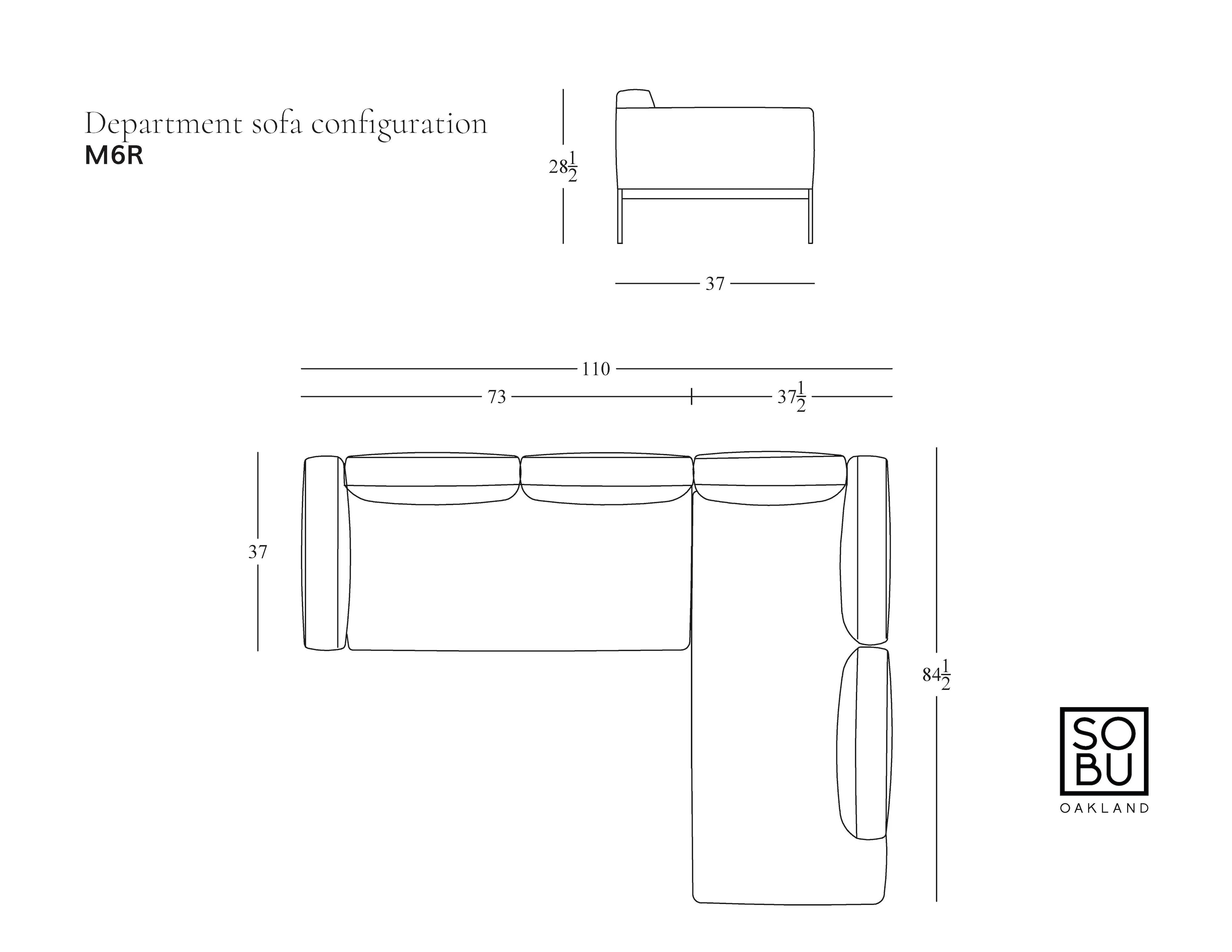 Department Modular Sofa | Fabric • M6 - Image 10
