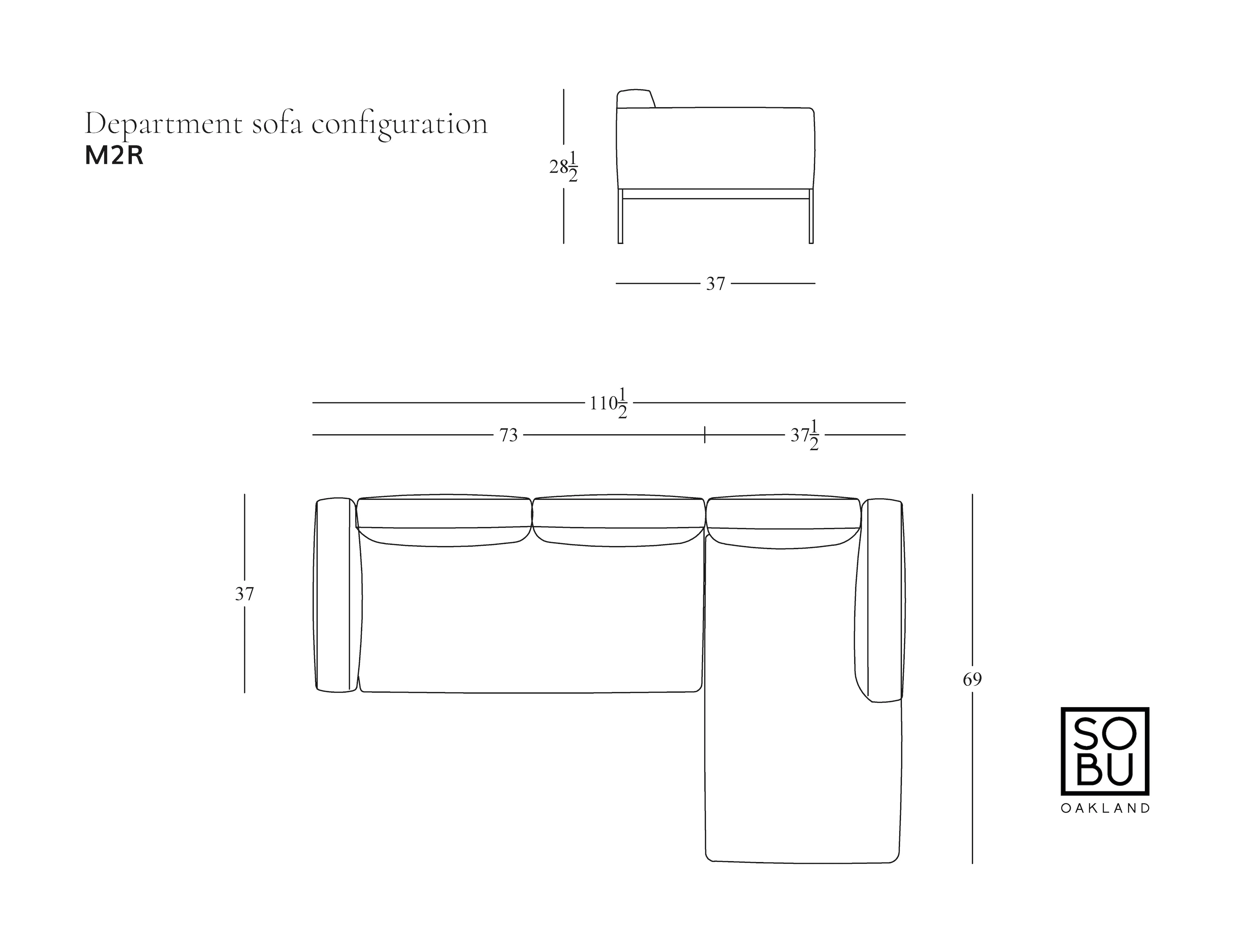 Department Modular Sofa | Fabric • M2 - Image 8