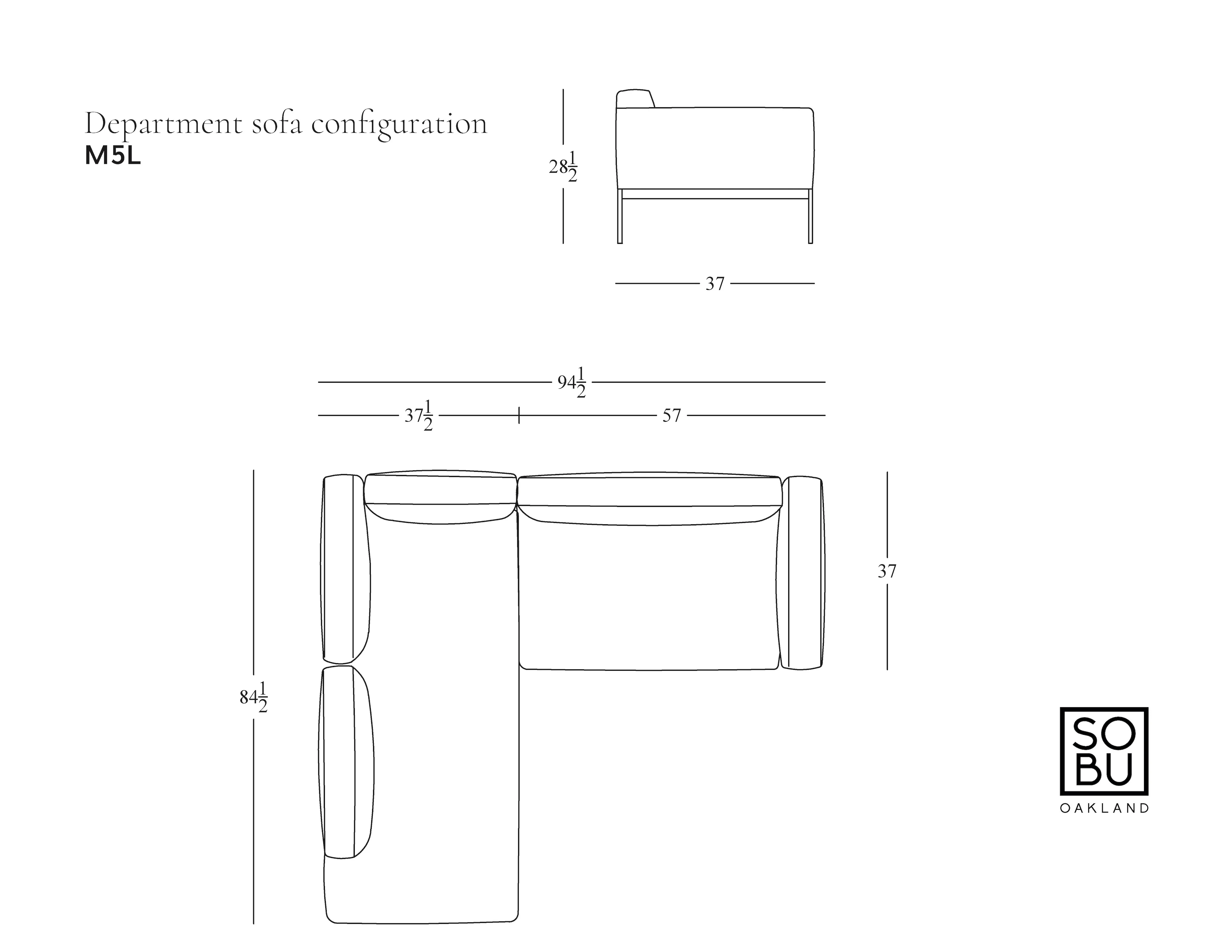 Department Modular Sofa | Fabric • M5 - Image 10