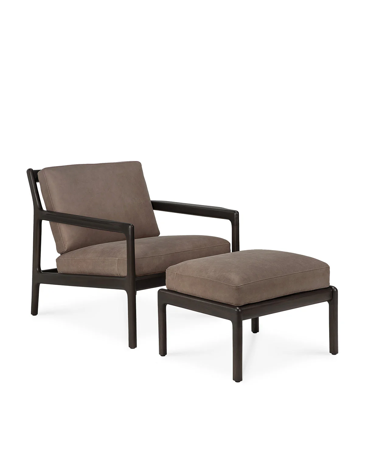 Jack Footstool - Nubuck Leather - Image 5