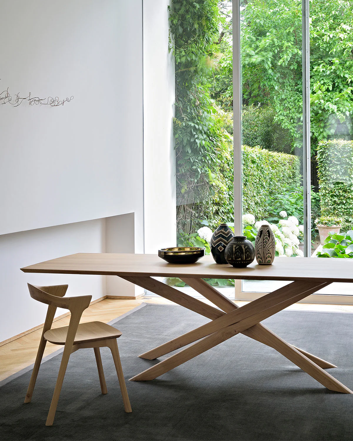 Mikado Dining Table Rectangular - Oak - Image 9