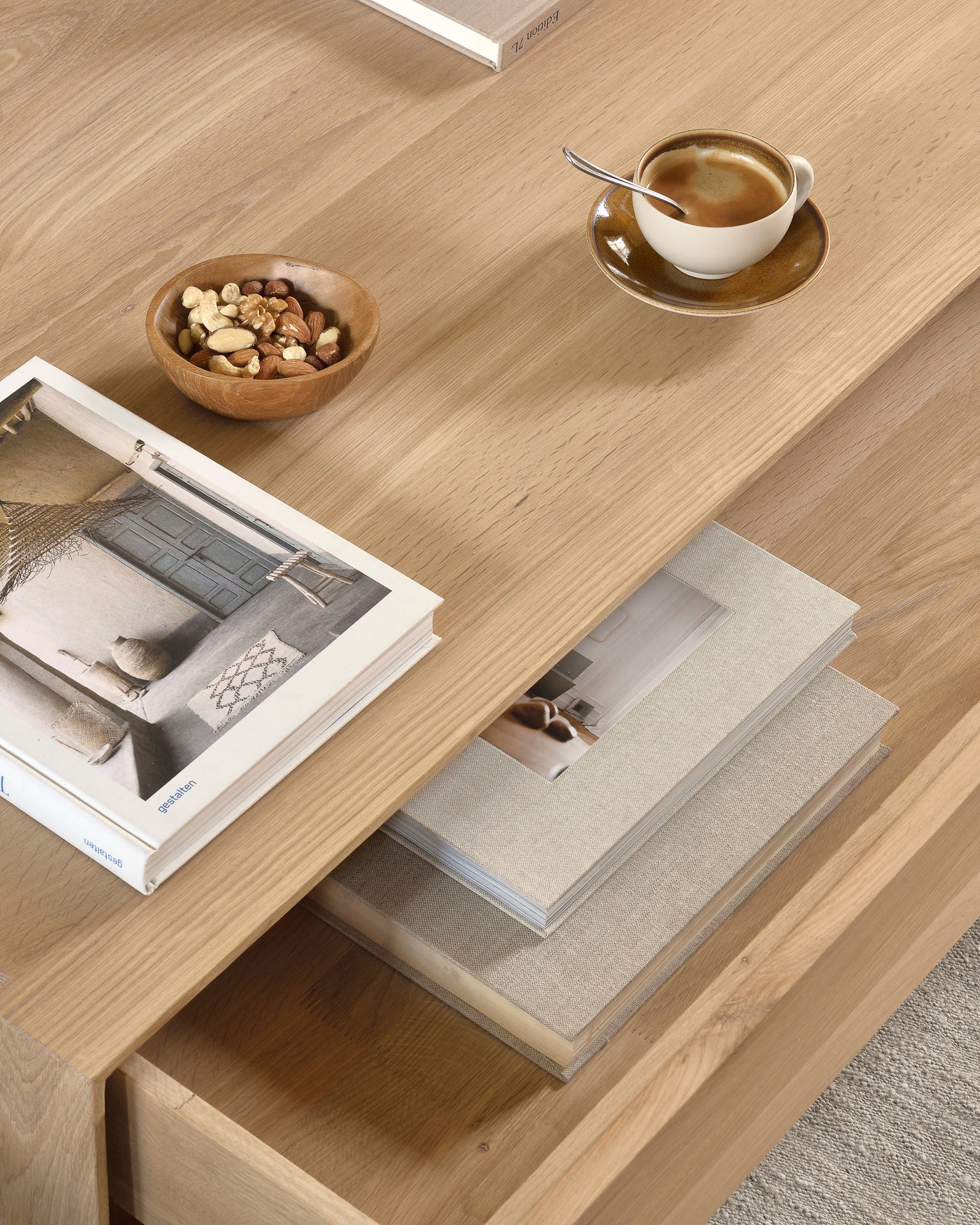 Nordic Coffee Table - Oak - Image 4