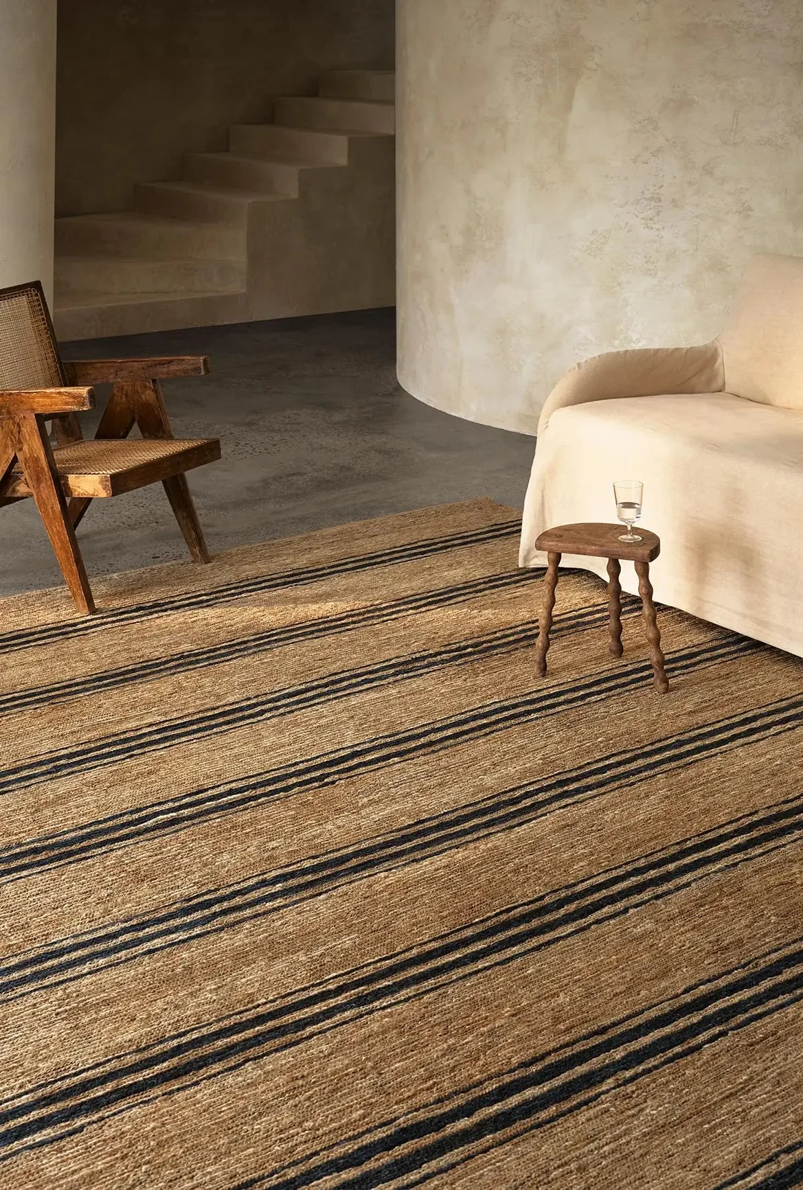 River Rug - Natural & Indigo - Image 4