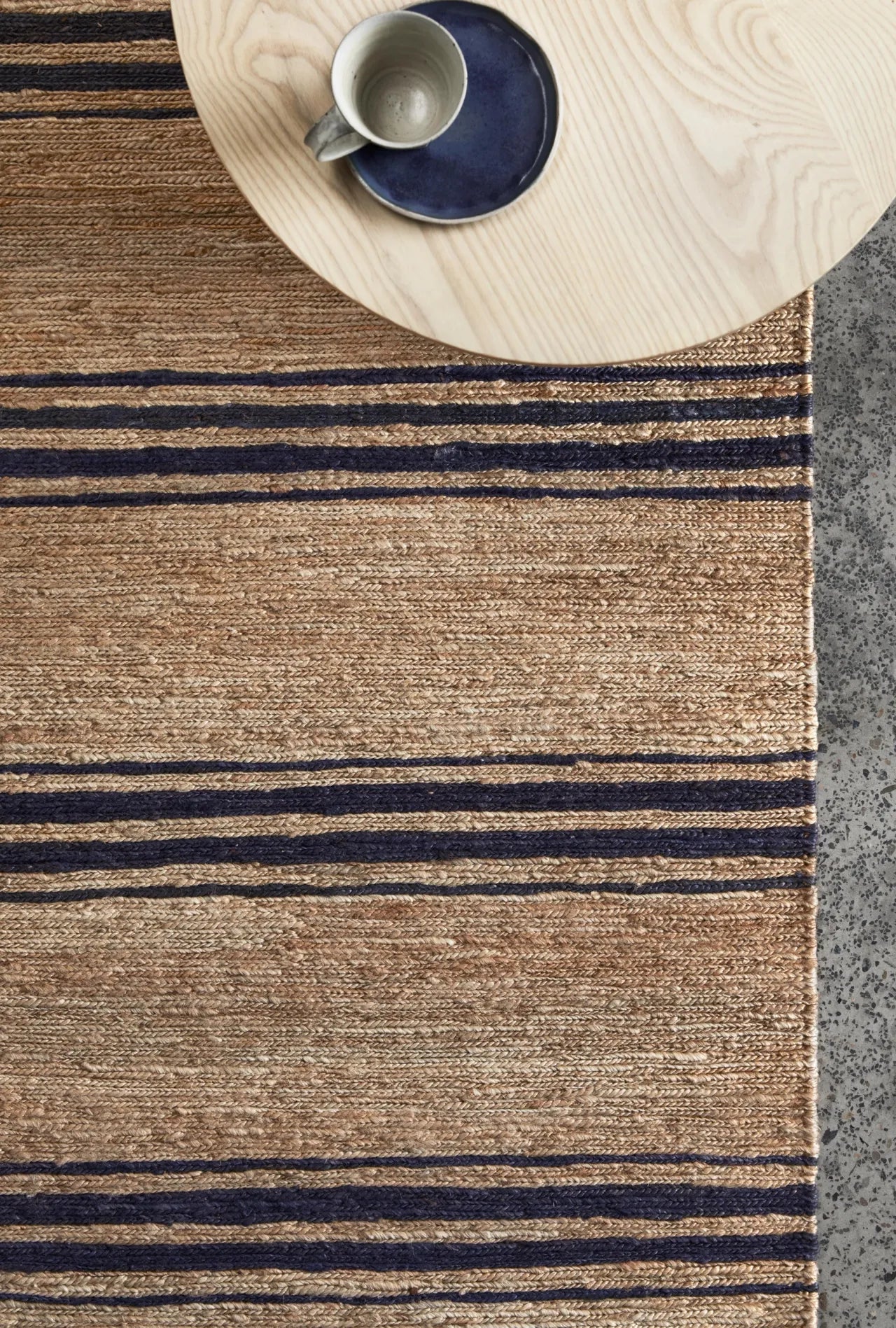 River Rug - Natural & Indigo - Image 5