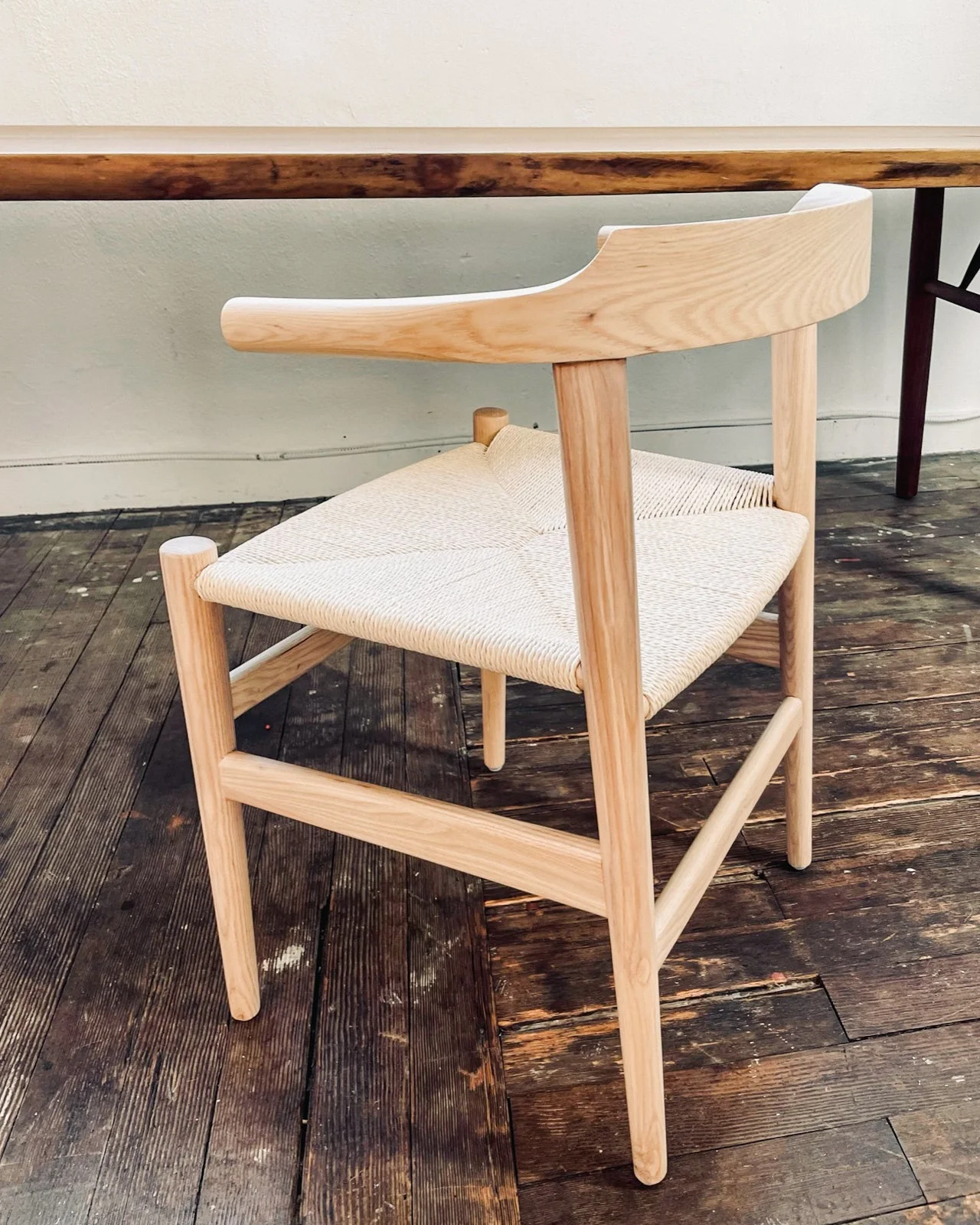 Thor Dining Chair - White Ash - Image 4
